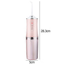 Electric Oral Irrigator Dental Water Jet Water Flosser Teeth Scaler (Pink) Newly