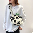 Fluffy Large Capacity Soft Plush Handbags Shoulder Bags Crossbody Bags Totes