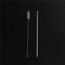 Wedding Drinking Reusable Clean Brush Glass Straws Plastic Box Straight Bent