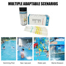 100x URS-10T Swimming Pool Test Paper Hot Tub Urine Acid Alkali Test Strip