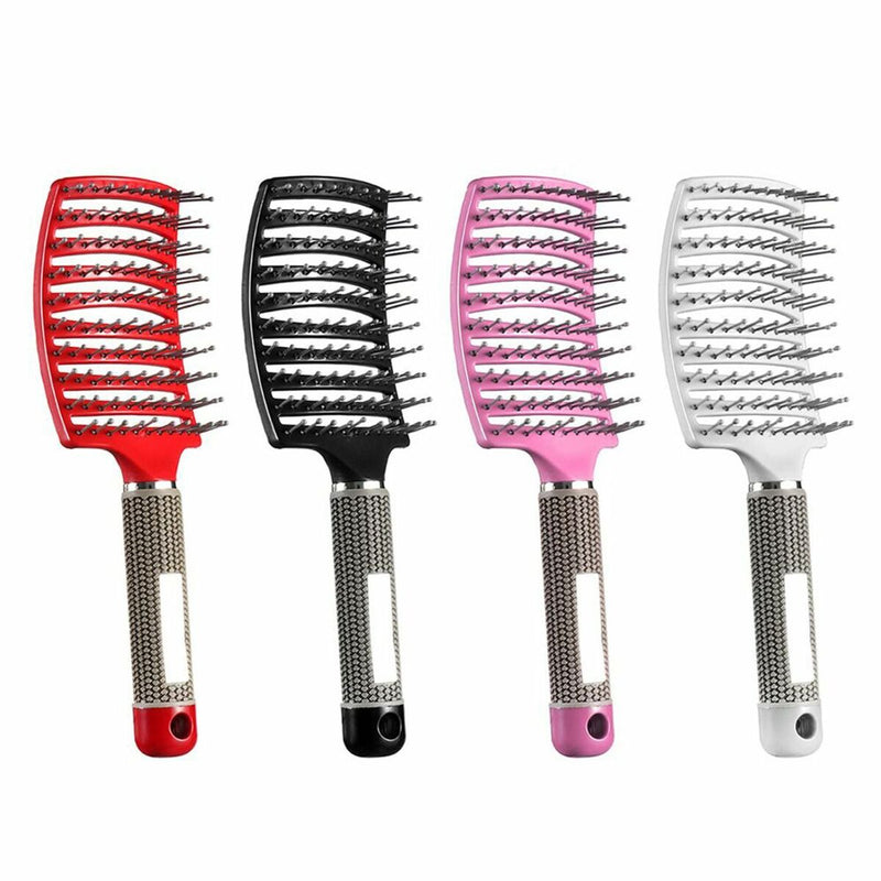 Wide tooth Anti-static Hair Comb Hairdressing Styling Tools Massager Brush