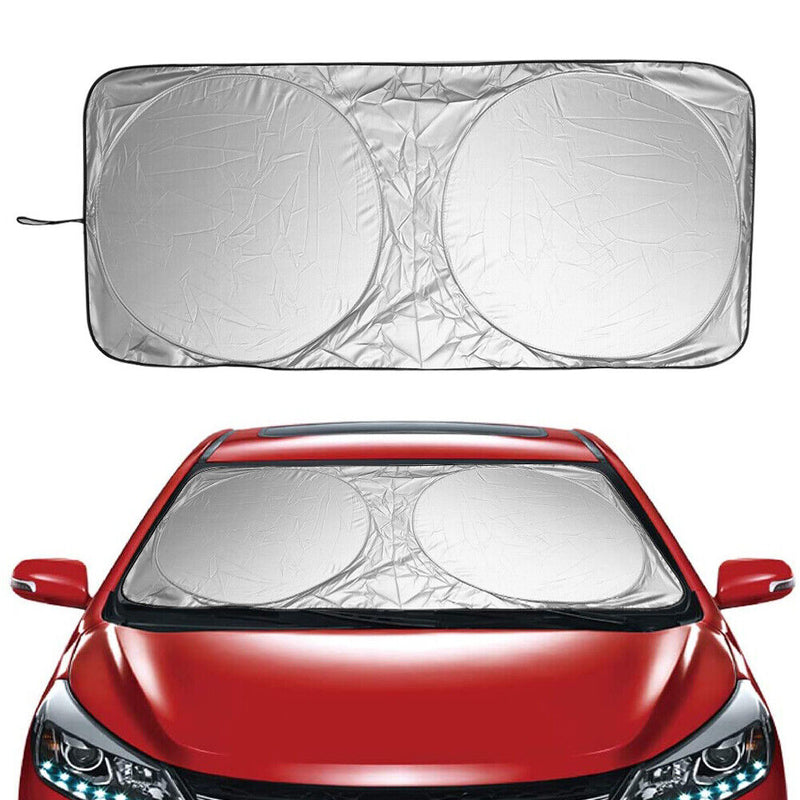 Car Windshield Sun Shade Block Cover Anti UV Visor Protector (160X85cm)