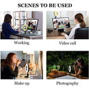 Modes Video Light 6 inch Ring Fill Light Phone Selfie 33 RGB For YouTube TikTok