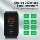 Universal PD QC3.0 Type C Mobile Phone Charging Charger for Travel Office Home