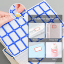100 Pack Mylar Bags - Food Safe & Reliable Moisture Proof Fresh Saver Packs K