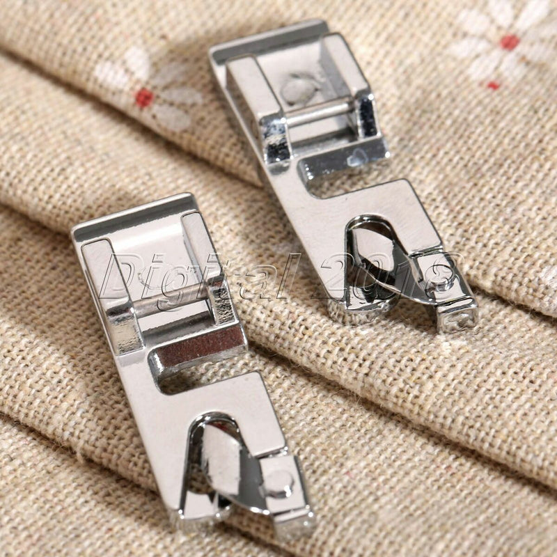Useful Domestic Rolled Hem Presser Foot for Singer Brother Janome Sewing Machine