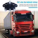 6 Post Relay Winch Motor Reversing Solenoid Switch for Construction Truck Newly
