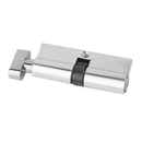 Thumb Turn Cylinder Euro Barrel Door Lock Core Anti Key Anti Drill Extra 3 W6G2