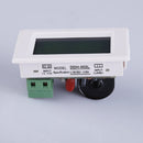 Digital AC 100-300V 50A Ammeter Voltmeter LCD Volt Amp Panel Meter White Newly