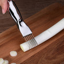 Stainless Steel Ginger Onion Scallion Cutter Vegetable Shredder Fruit Slicer