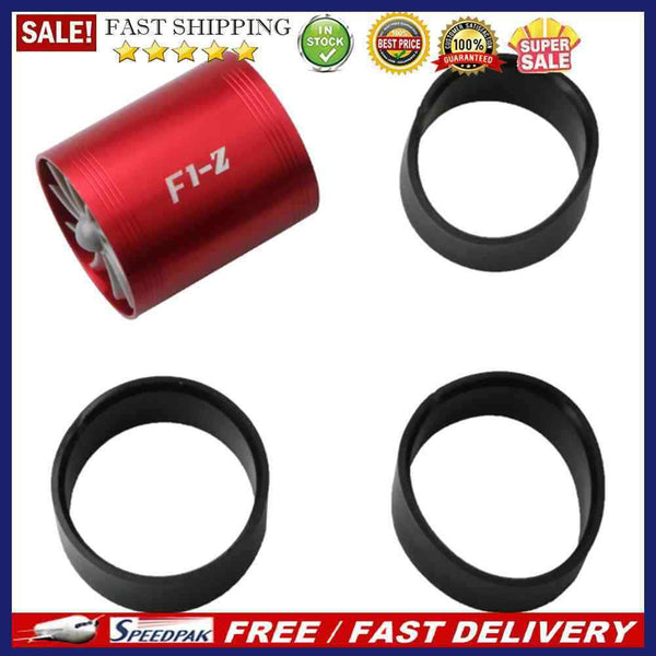 F1-Z Car Air Intake Turbine Refit Turbo Gas Fuel Saver Fan Turbo Supercharger