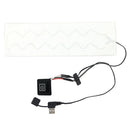 USB Electric Heated Carbon Fiber Scarf Heater Warmer Heating Sheet Pads