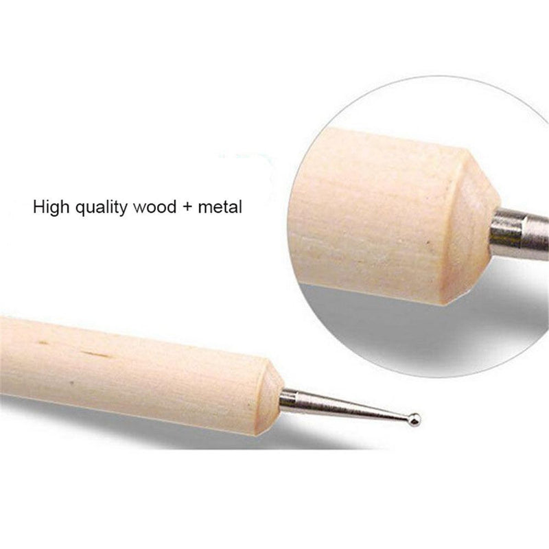 Double Ends Nail Art Dotting Pen UV Painted Pen Nail Art Pen Art Nails Brushes