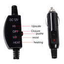 12V Travel Throw Cold Weather Fleece Electric Blanket Portable for Car 145x100cm