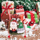 Xmas Drawstring Sack Tree Hanging Ornaments Pendant Children Holiday Gift Bag