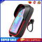 #A Bicycle Bags Portable Bike Head Tube Handlebar Mobile Phone Case Holder Pouch