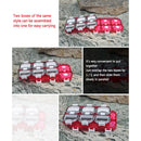 Magnetic Fishing Hook Storage Tackle Box Fishhook Accessories Tools Case Newly