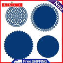 Blessing Flower Metal Cutting Dies Decor Craft DIY Paper Card Embossing Stencils