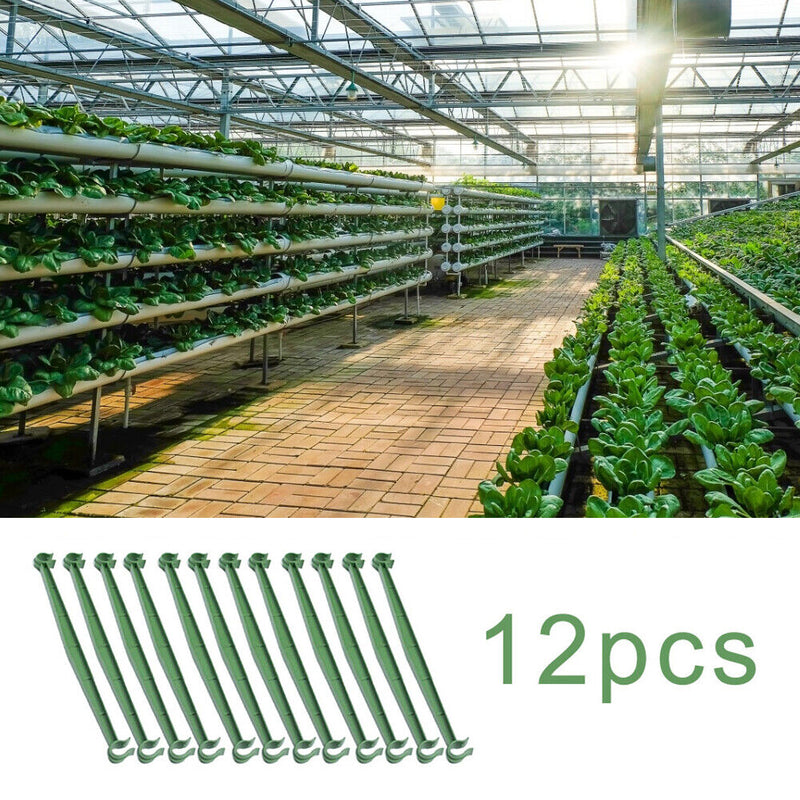12pcs Plant Climbing Rack Arms Cage Potted Garden Vine Support Frame Stake Newly