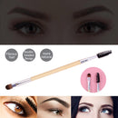 Dual Eyebrow Brushes Lightweight Portable Makeup Tools for Girls Women Make