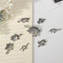 Ocean Crafts Making Findings Tortoise Charms Sea Turtle Pendant Pretty Beads