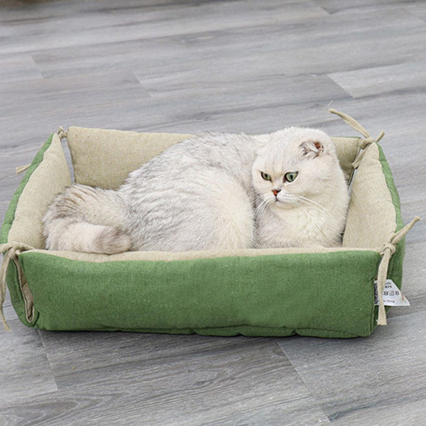 Warm Washable Cute Dog/Cat Cushion Pet Deep Sleep Cotton Bed Blanket Mat Pad