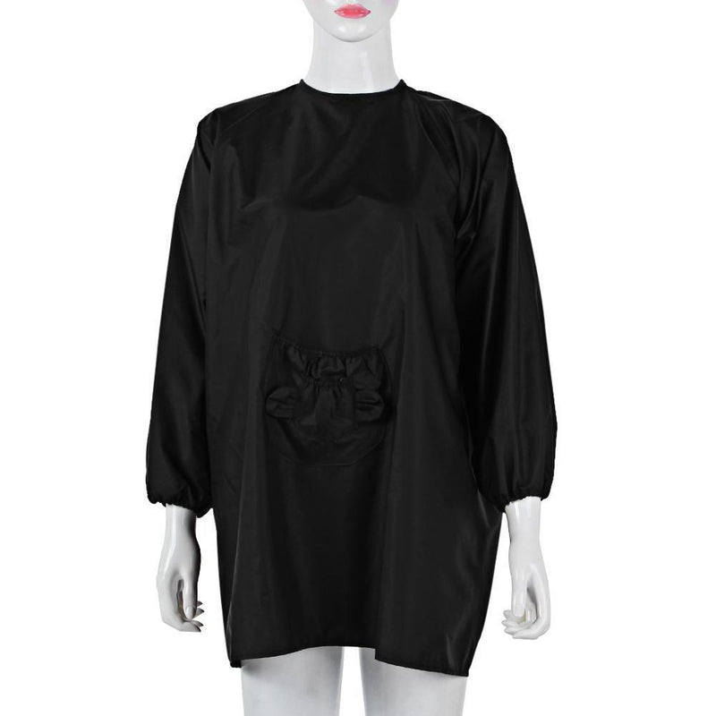 Pro Hairdressing Wraps Barber Apron Cutting Cape Hair Styling Tools Black