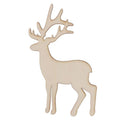 Decorations Reindeer Hanging Card Wooden Elk Decor Christmas Tree Hanging