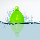 #A 5pcs Water Injection Bubble Fish Floats Plastic Hollowed Ball Buoy Tackles