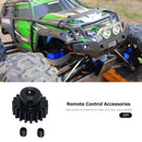 M1 5mm Metal Pinion Motor Carbon Steel Motor Pinion Gear for 1/8 Rc Buggy Truck