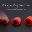 Comfortable For Earphone Headphones Ear Tips Ear Pads Memory Foam Eartips