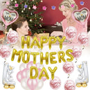 Shape Letter Balloons Foil Balloon Happy Mother's Day Balloons Gift for Mom