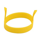 1pc Round Silicone Fried Egg Tool Pancake Mould Ring Poacher (Yellow)