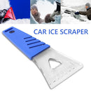 Car Ice Scraper with Clear Rubber Blade Plastic Handle Winter Auto Accessories