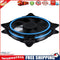 120mm PC Case Fan Halo Triple-Ring Chassis Cooling Fan for Desktop (Blue)