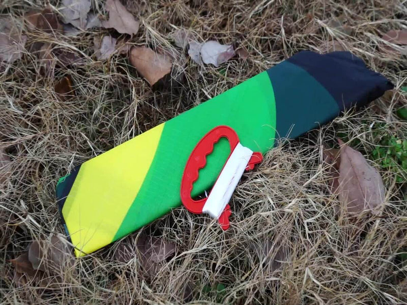 Large Delta Kite For Kids And Adults Single Line Easy Kite w Fly Handle To S9S8