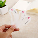 3 Styles Thrush Card Eyebrow Stencils Shaper Eyebrow Shaper Kit Drawing Guide