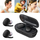 Waterproof Touch True Wireless Earbuds TWS Mini Bluetooth-compatible Earphone Ea