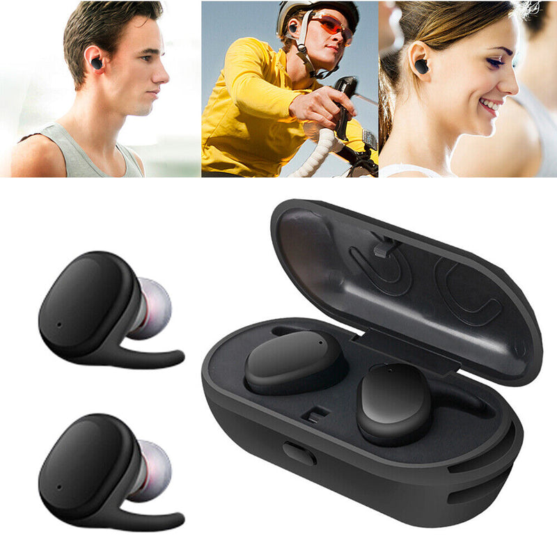 Waterproof Touch True Wireless Earbuds TWS Mini Bluetooth-compatible Earphone Ea