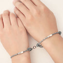 Couple Bracelet Lover  Friendship Bracelet Rope Braided Bracelet Rope Alloy