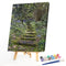 Forest Path Drawing Frameless DIY Oil Paint by Numbers Canvas Home Decor Newly