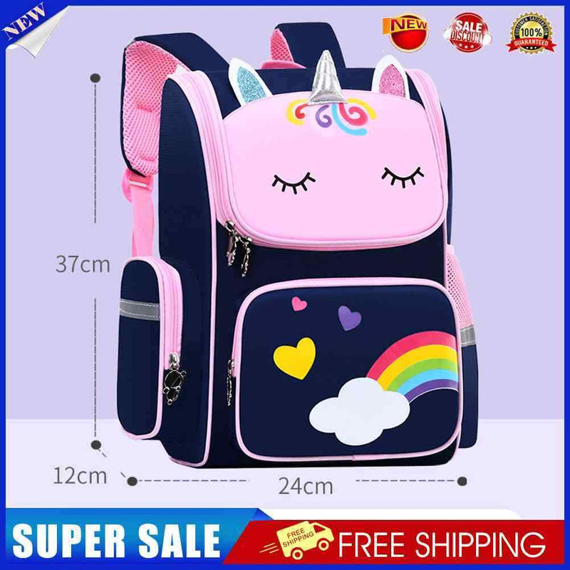 #A Cute Kids Bookbag Toddler Schoolbags Oxford Kids Bagpack Casual for Elementar