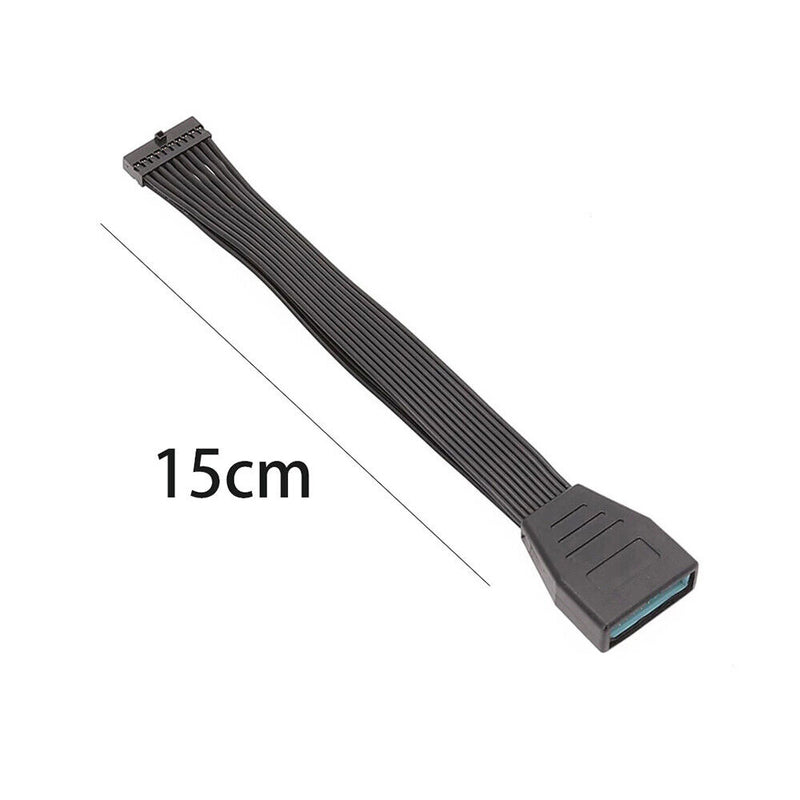 19Pin 20Pin Female to USB 3.0 Mainboard Extension Conversion Connecting Cable