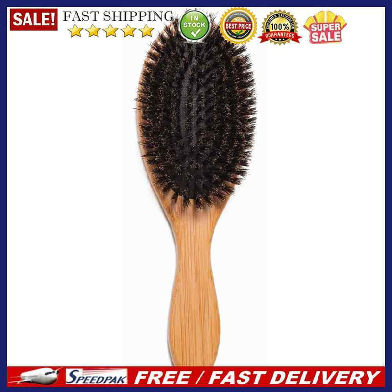 Anti-static Bristles Hair Brush Daily Resistant Moisture Salon Massage Comb