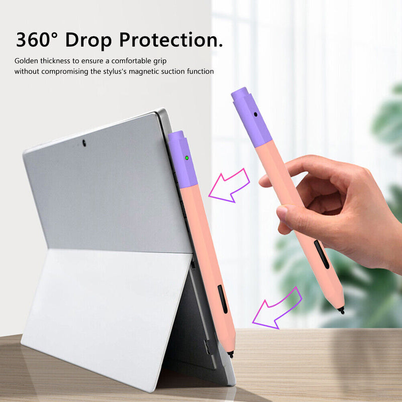 Stylus Protective Cover Non-slip Sweat-proof Tablet Pen Protector (Pink) Newly