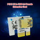 Mining PCI Express Adapter PCIe 1X to 16X Graphics Card Extender Card White