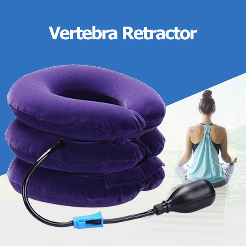 Inflatable Neck Stretcher Air Cervical Traction Orthopedic Pain Relief Suppor