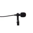 Wired Condenser Clip-on Lapel Microphone Hands-free Mike Link To Smartphone