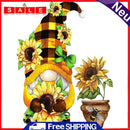 5D Diamond Art Kits, Sunflower Goblin, Round Drill, Diamond Art and Bas