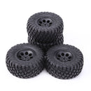 4pcs 107mm Rim Tire Upgrade Parts Rc Rim Tyre for 1/10 Traxxas Slash Hsp Hpi